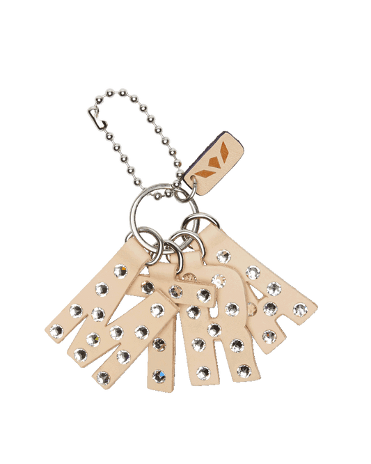 Consuela Bag Charm - Iced MTRA