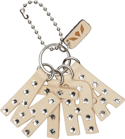Consuela Bag Charm - Iced MTRA