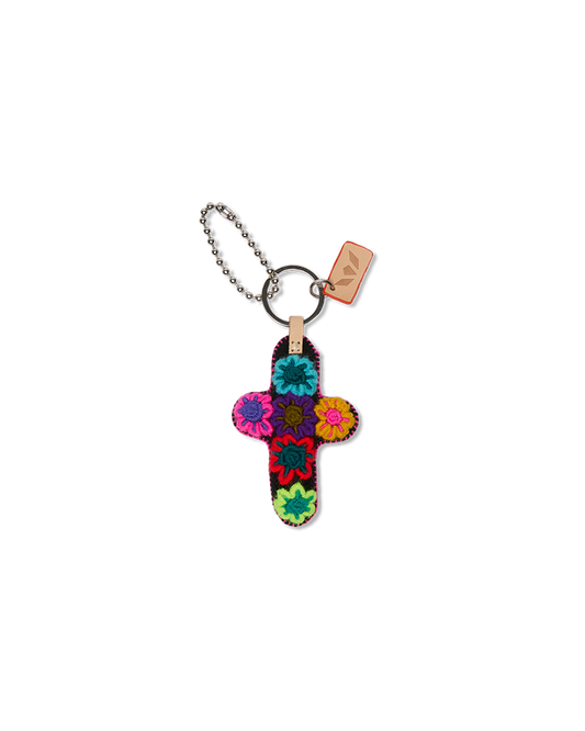 Consuela Felt Margarita Cross Charm
 – Consuela