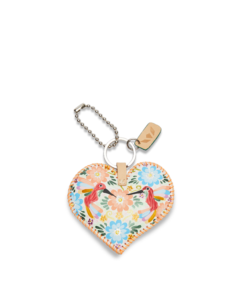 Consuela Bag Charm - Kind Heart