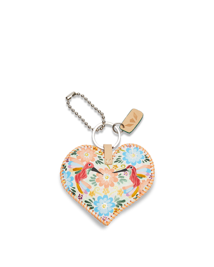 Consuela Bag Charm - Kind Heart