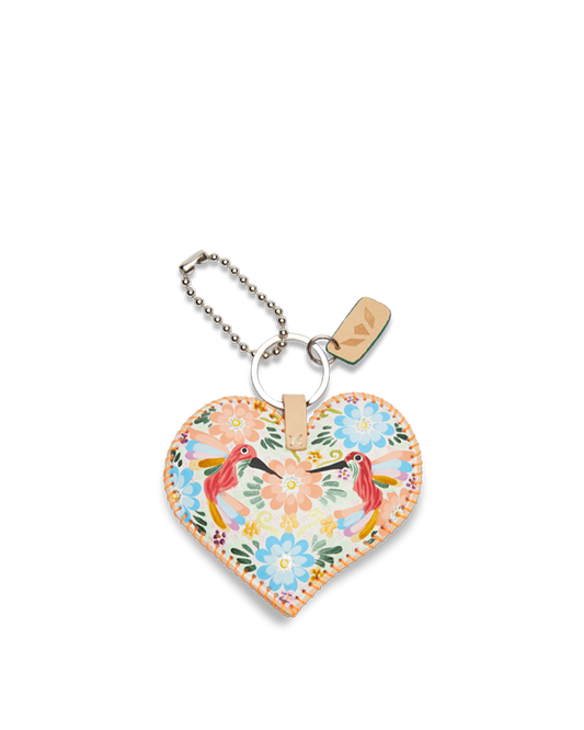 Consuela Bag Charm - Kind Heart