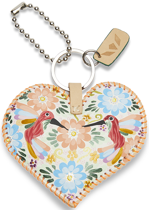 Consuela Bag Charm - Kind Heart