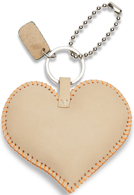 Consuela Bag Charm - Kind Heart