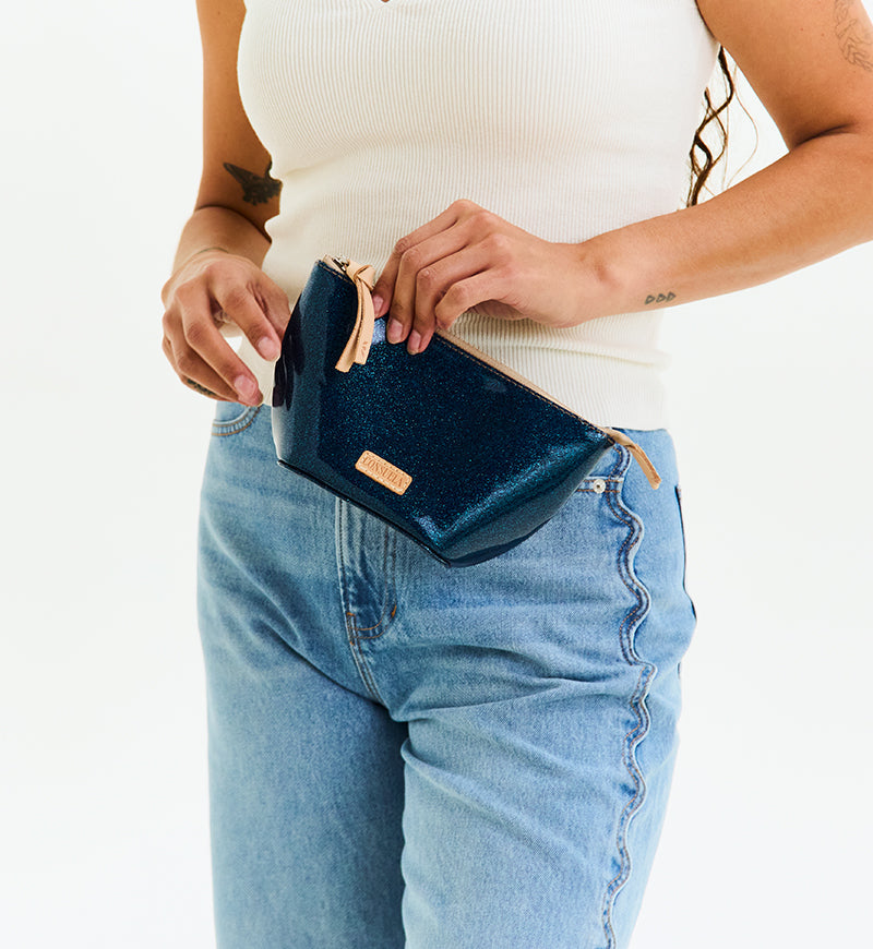 Consuela Cosmetic Case - Blue Medium Tool Kit