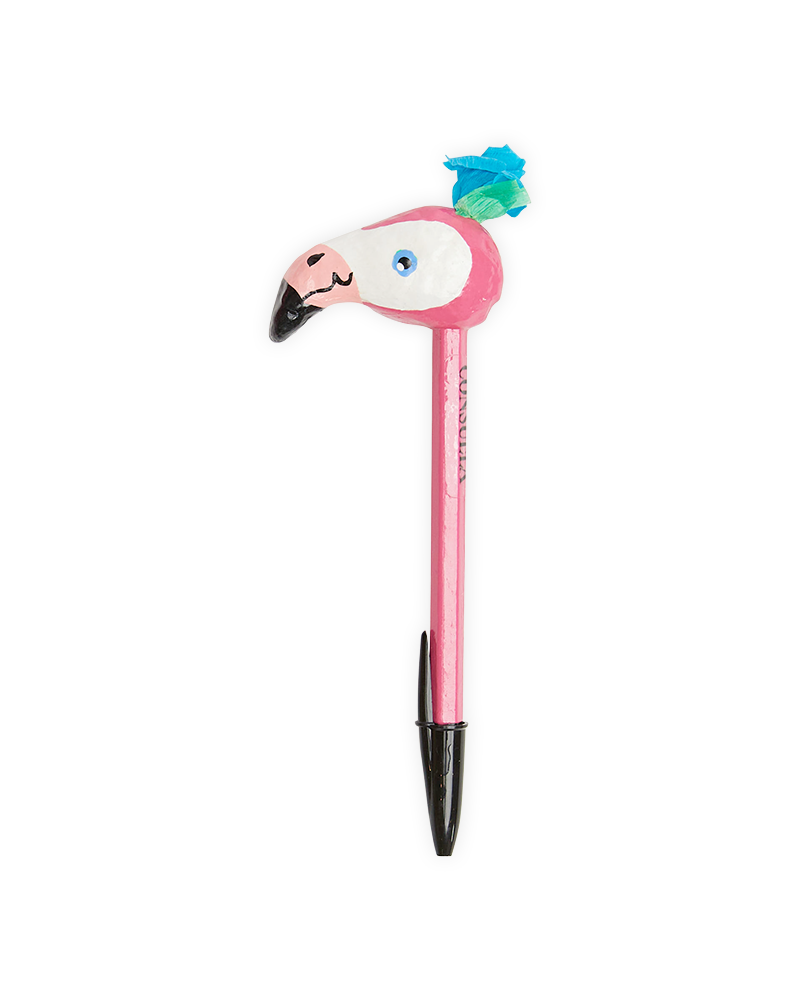 Consuela Teal Flamingo Pen
 – Consuela