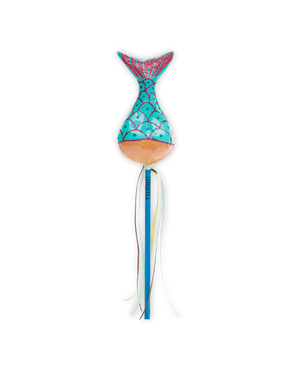 Consuela Gift - Aqua Mermaid Tail Shaker