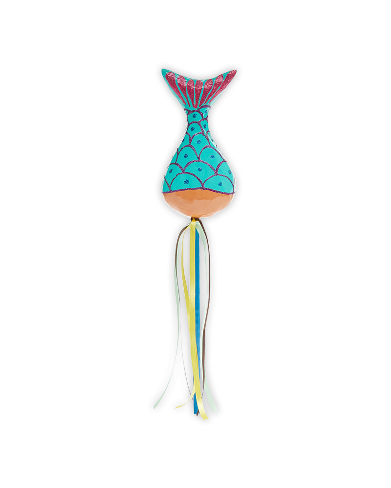 Consuela Gift - Aqua Mermaid Tail Shaker