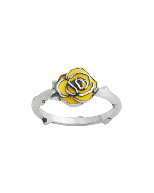 Consuela Enamel Consuela Yellow Rose Ring