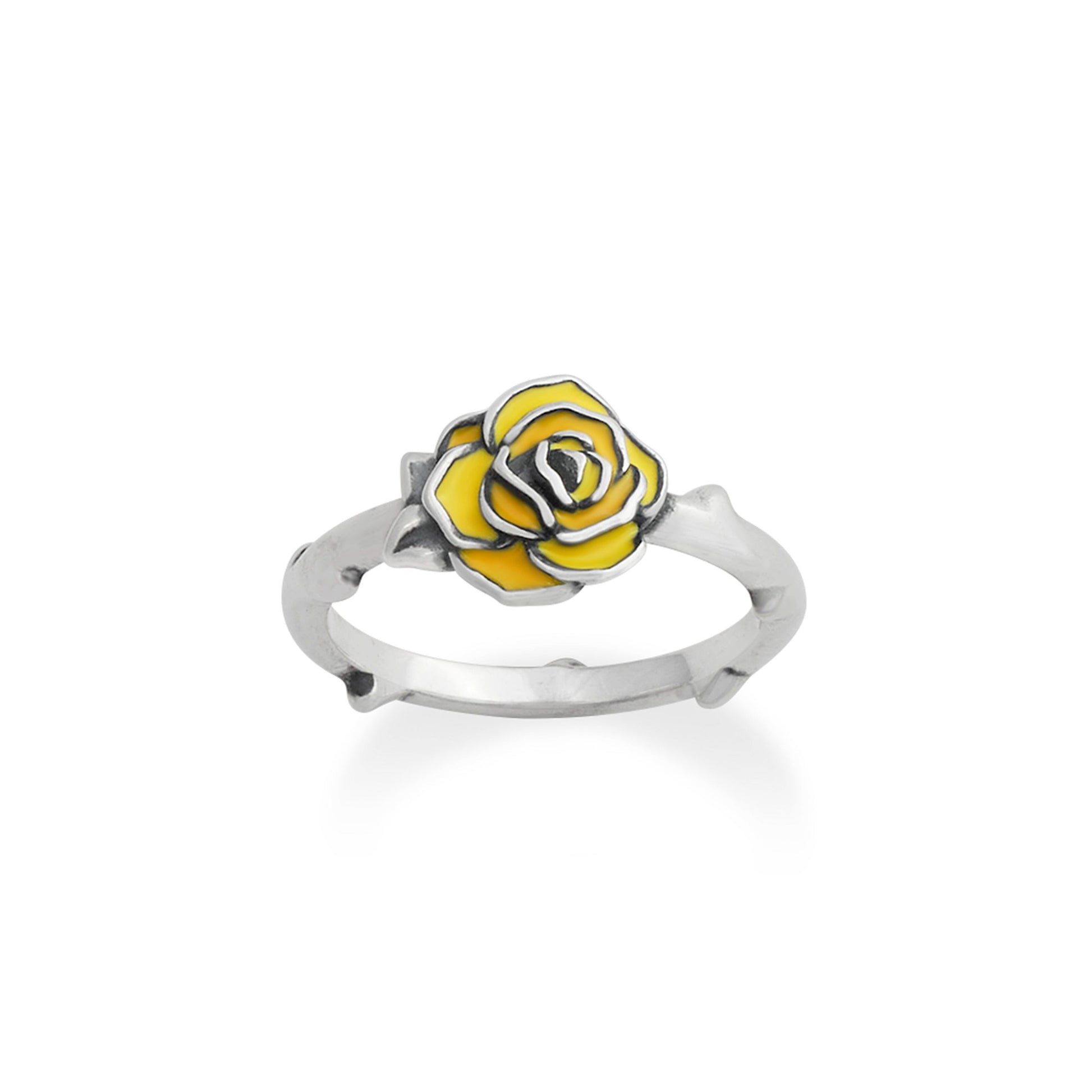 Consuela Enamel Consuela Yellow Rose Ring