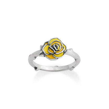 Consuela Enamel Consuela Yellow Rose Ring