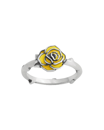 Consuela Enamel Consuela Yellow Rose Ring