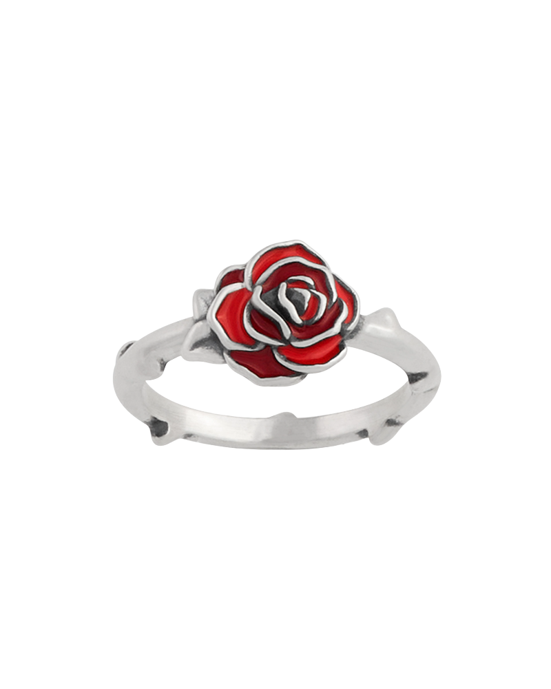 Consuela Enamel Consuela Red Rose Ring