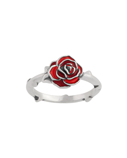 Consuela Enamel Consuela Red Rose Ring