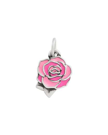 Consuela Enamel Consuela Pink Rose Charm