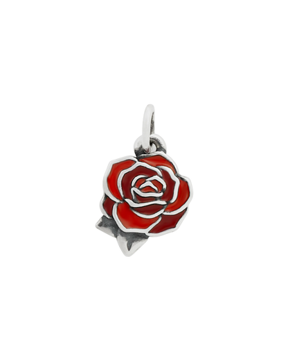 Consuela Enamel Consuela Red Rose Charm