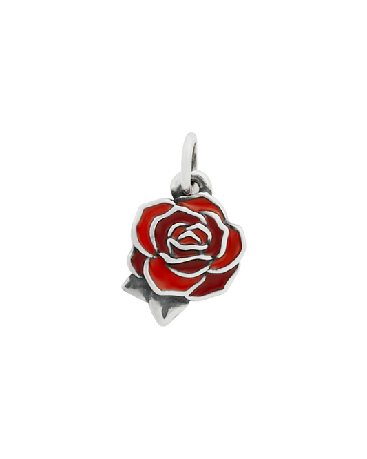 Consuela Enamel Consuela Red Rose Charm