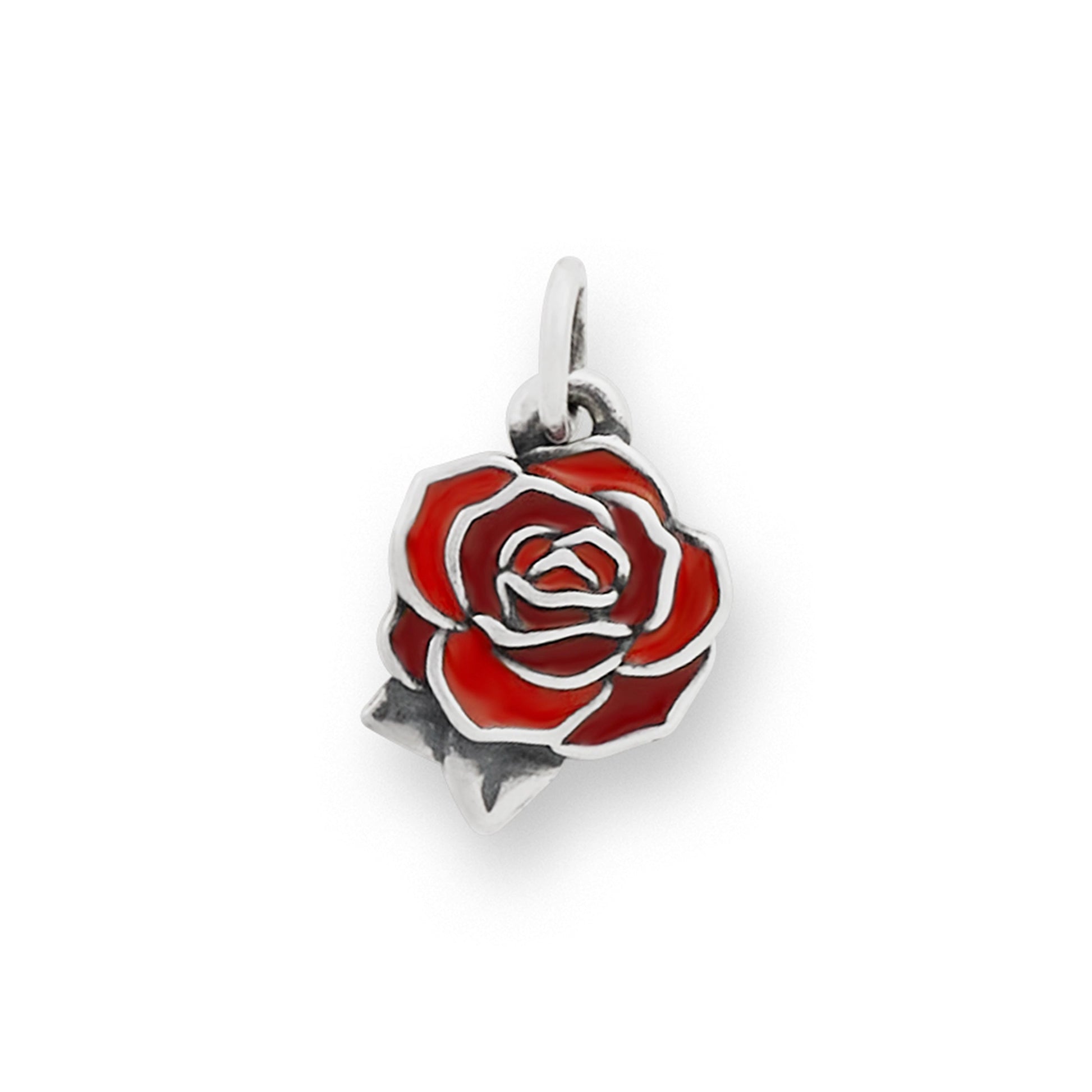 Consuela Enamel Consuela Red Rose Charm