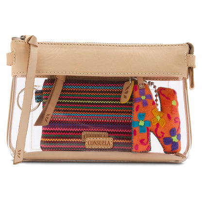 Consuela Clear Diego Midtown Crossbody
 – Consuela