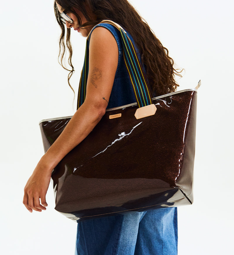 Consuela Tote Bag - Ember Zipper