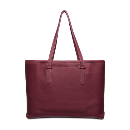 Consuela Tote Bag - Plum Breezy Fringe