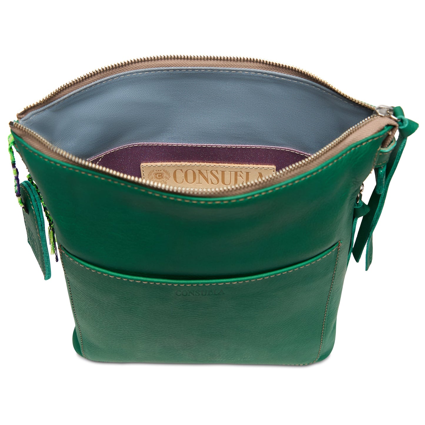 Consuela Crossbody Bag - Teal Tour