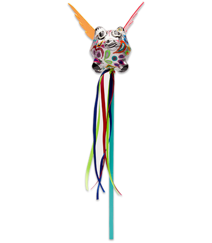 Consuela Gift - Silver Flyin' Pig Shaker