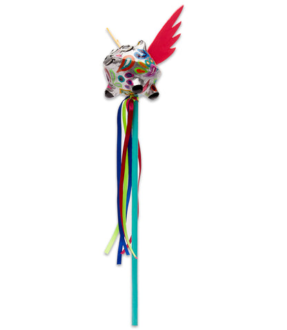Consuela Gift - Silver Flyin' Pig Shaker