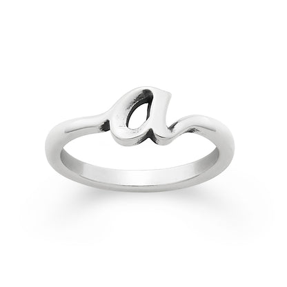 Consuela Script Initial 'A' Ring
 – Consuela