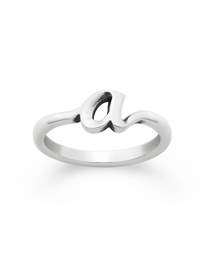 Consuela Script Initial 'A' Ring
 – Consuela