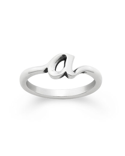Consuela Script Initial 'A' Ring
 – Consuela