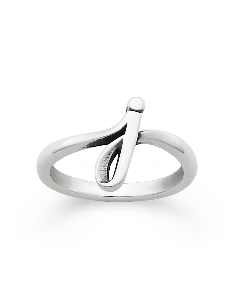 Consuela Script Initial 'J' Ring
 – Consuela