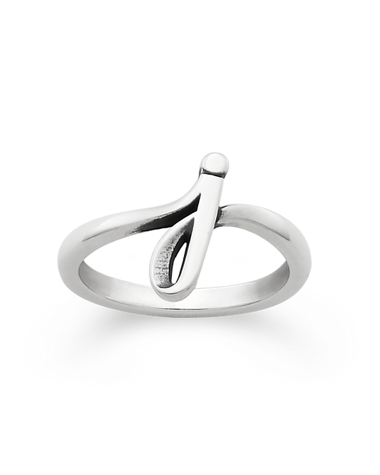 Consuela Script Initial 'J' Ring
 – Consuela