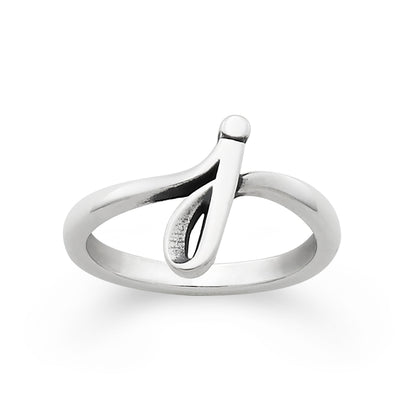 Consuela Script Initial 'J' Ring
 – Consuela