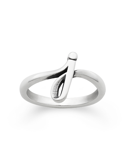 Consuela Script Initial 'J' Ring
 – Consuela