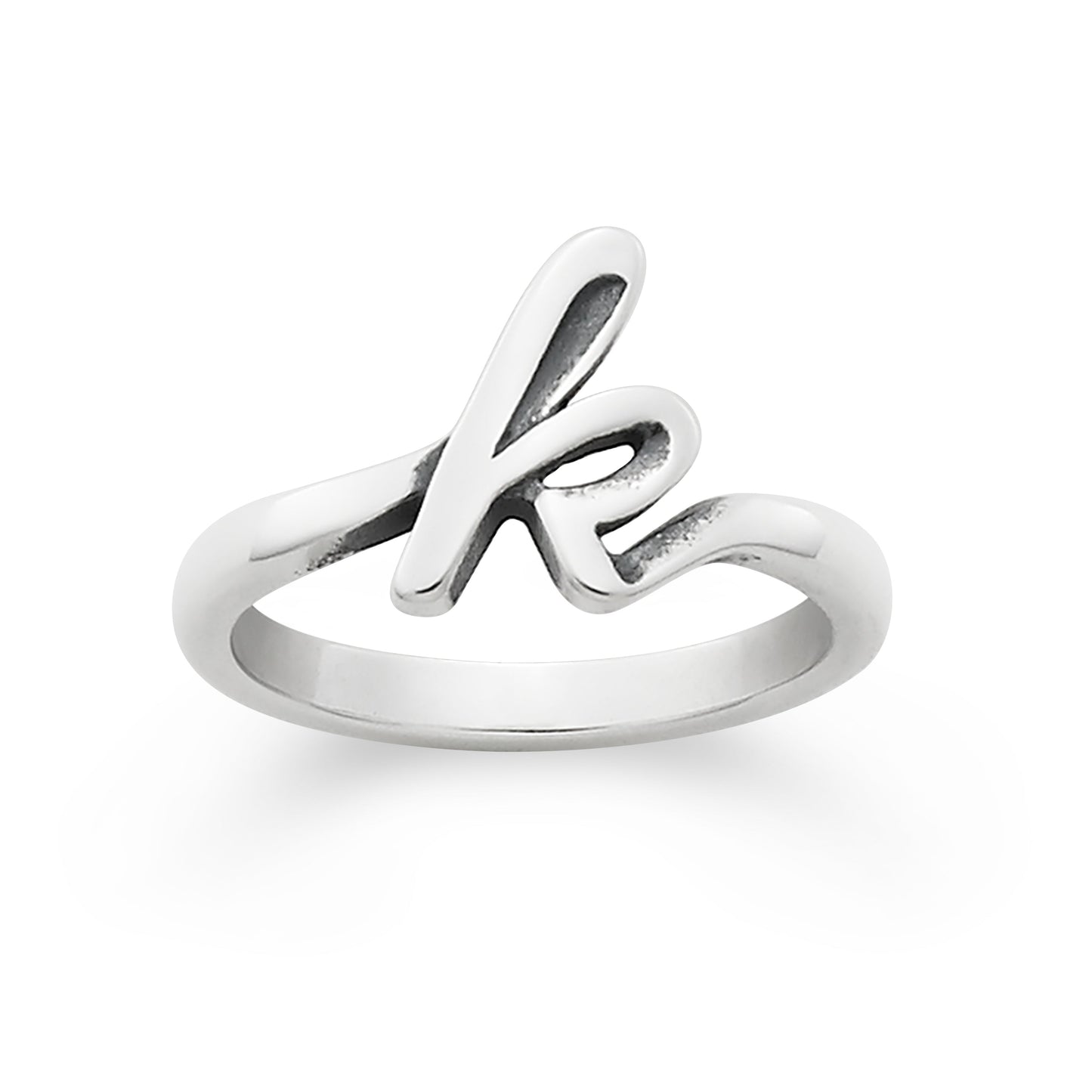 Consuela Script Initial 'K' Ring
 – Consuela