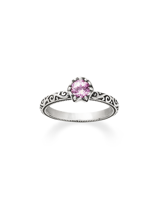 Consuela Cherished Birthstone Ring with Lab-Created Pink Sapphire
 – Consuela