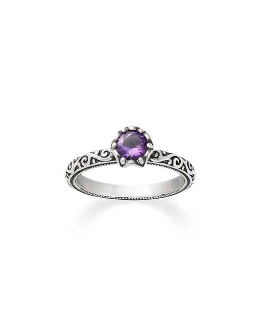 Consuela Cherished Birthstone with Amethyst Ring
 – Consuela
