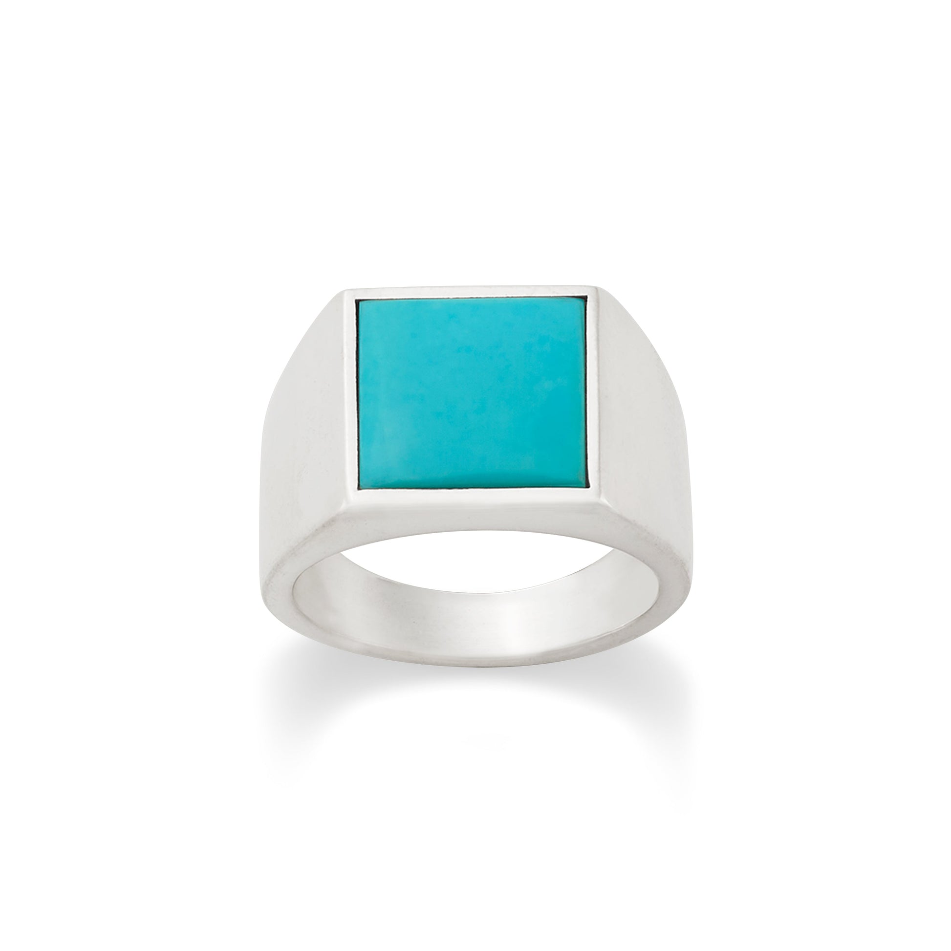 Consuela Classic Gemstone Signet Ring with Turquoise
 – Consuela