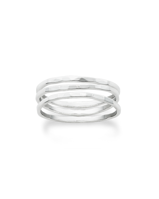 Consuela Delicate Forged Sterling Silver Rings
 – Consuela