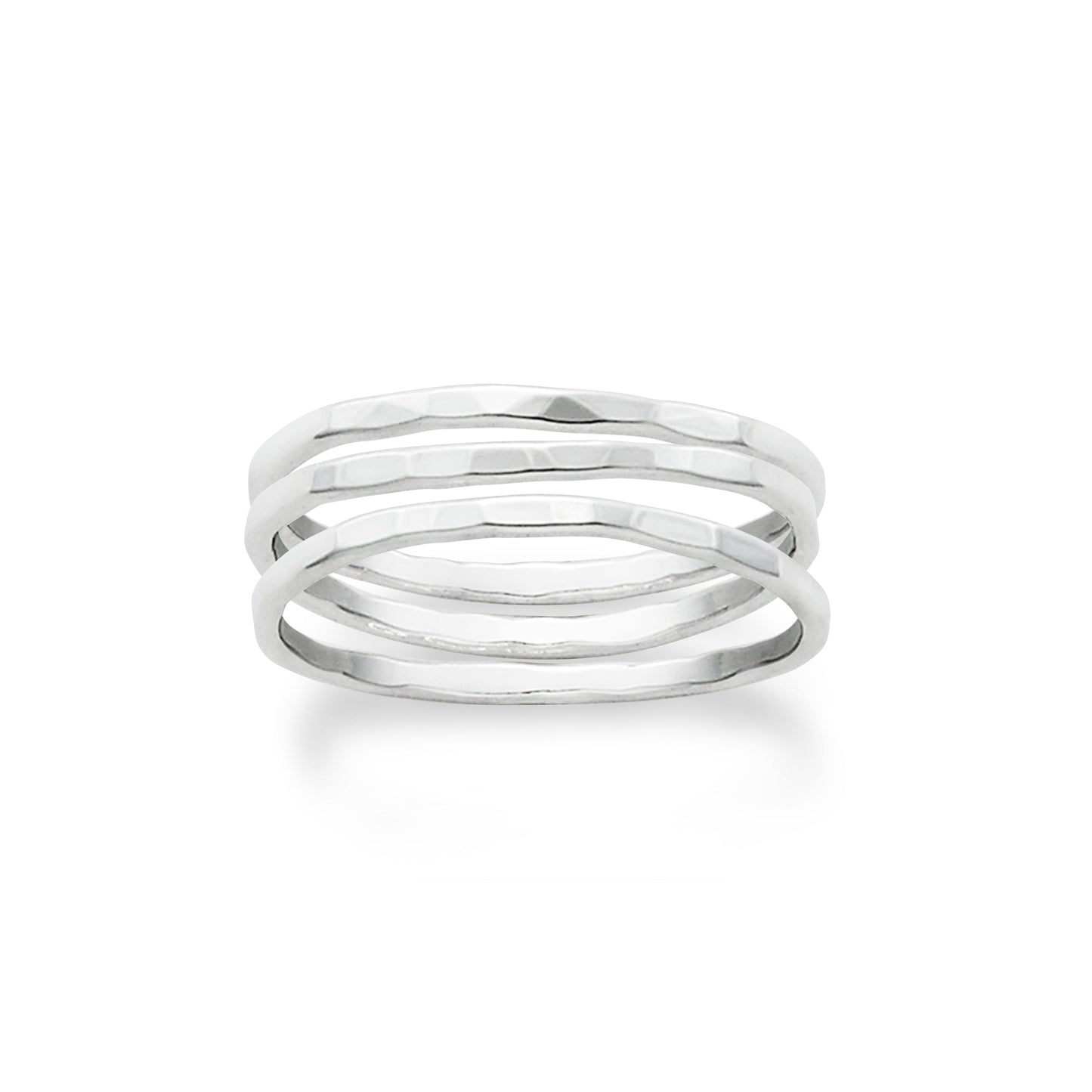 Consuela Delicate Forged Sterling Silver Rings
 – Consuela