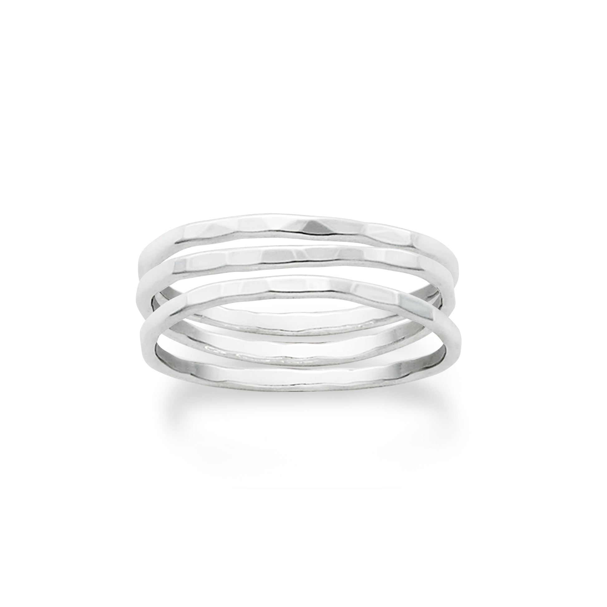 Consuela Delicate Forged Sterling Silver Rings
 – Consuela