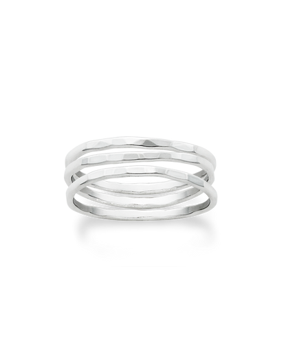 Consuela Delicate Forged Sterling Silver Rings
 – Consuela
