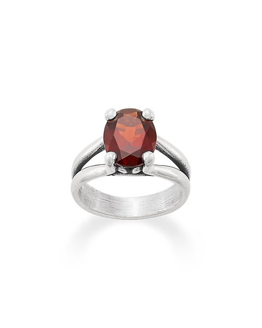 Consuela Oval Garnet Ring
 – Consuela