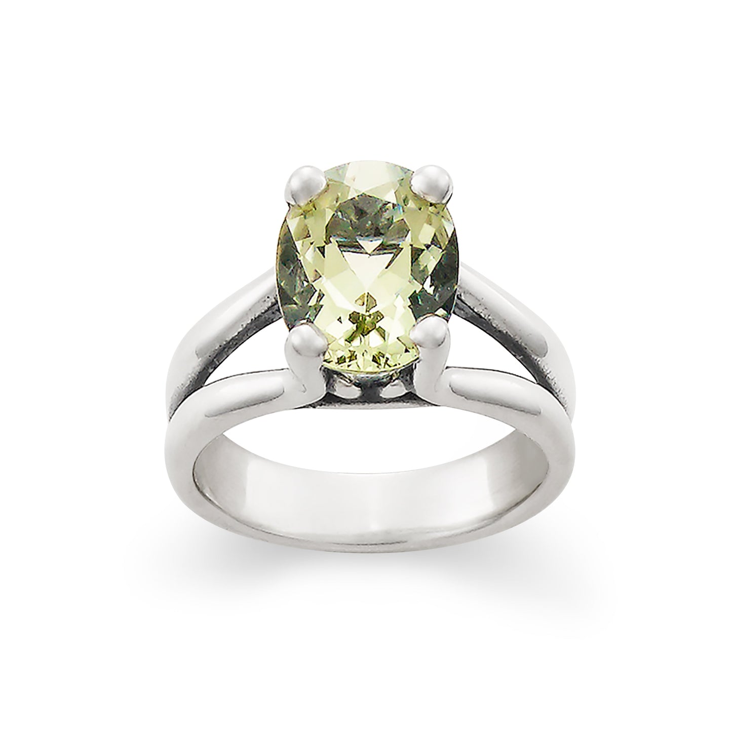 Consuela Oval Prasiolite Ring
 – Consuela