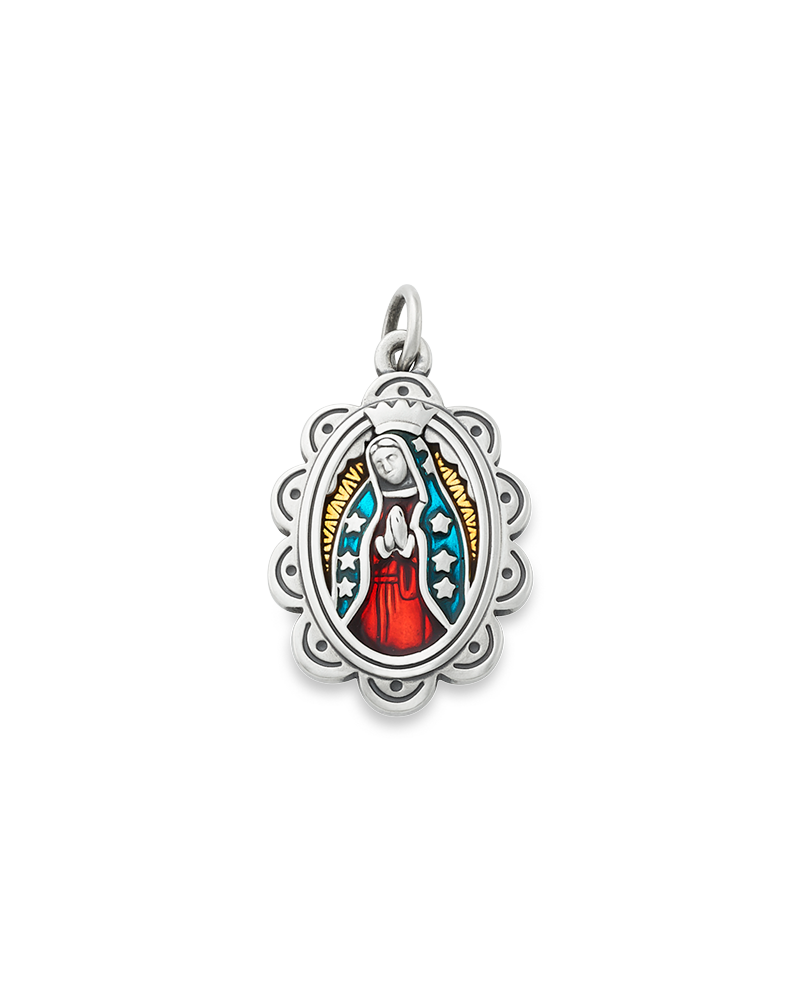Consuela Enamel Virgin of Guadalupe Charm
 – Consuela