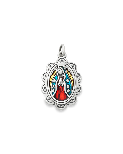 Consuela Enamel Virgin of Guadalupe Charm
 – Consuela