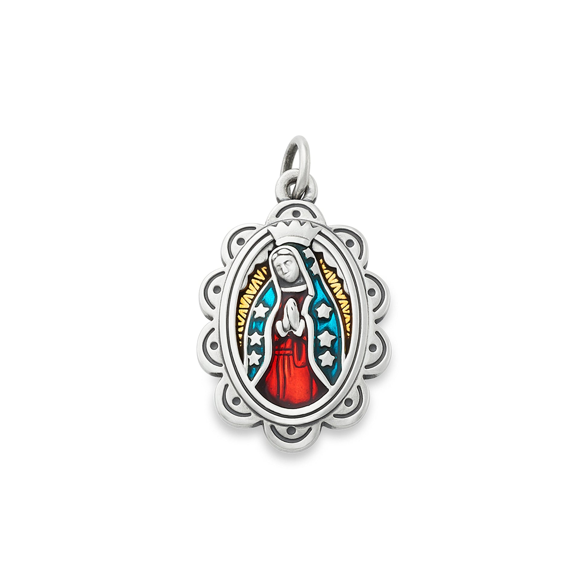 Consuela Enamel Virgin of Guadalupe Charm
 – Consuela