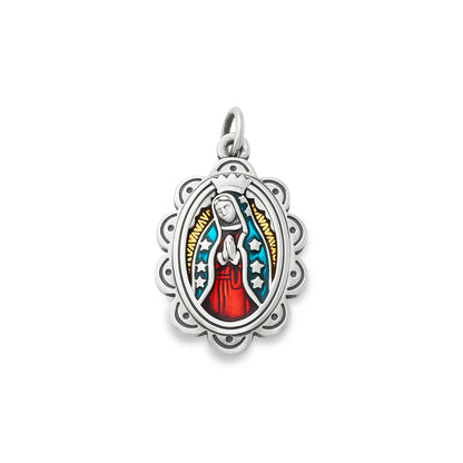 Consuela Enamel Virgin of Guadalupe Charm
 – Consuela