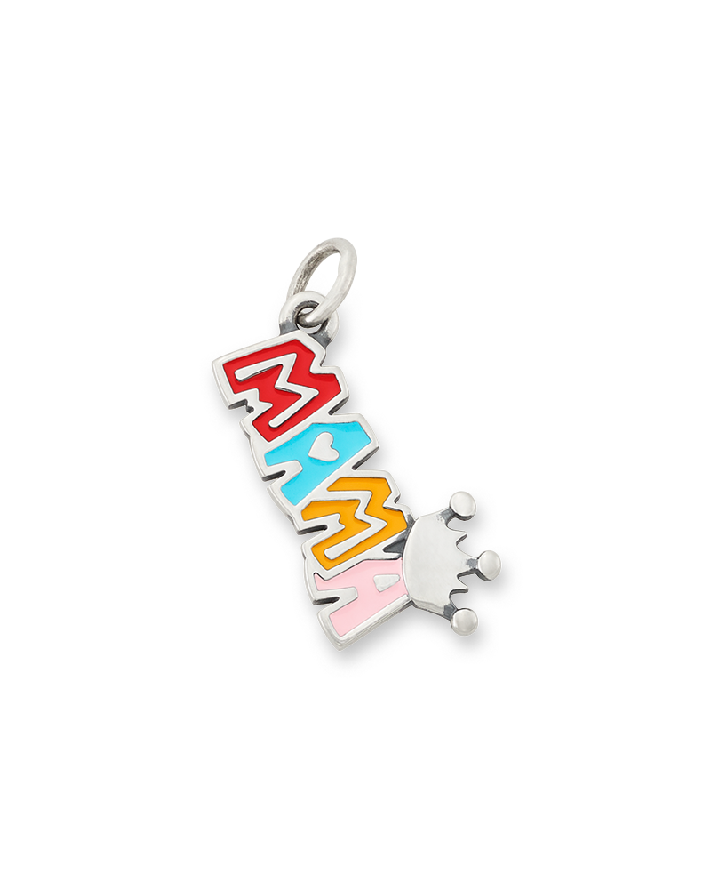 Consuela Mama' Rules Enamel Charm
 – Consuela